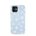 Powder Blue Let it Snow iPhone 12/ iPhone 12 Pro Case