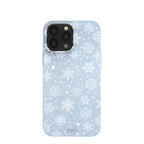 Powder Blue Let it Snow iPhone 13 Pro Max Case