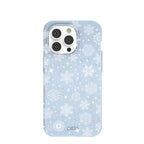 Powder Blue Let it Snow iPhone 14 Pro Case