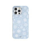 Powder Blue Let it Snow iPhone 15 Pro Max Case