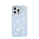Coque bleu poudre Let it Snow pour iPhone 15 Pro Max