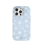Powder Blue Let it Snow iPhone 15 Pro Case