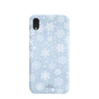 Coque bleu poudre Let it Snow pour iPhone XR