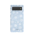 Coque bleu poudre Let it Snow pour Google Pixel 6