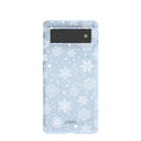 Coque bleu poudre Let it Snow pour Google Pixel 6