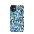 Powder Blue Liberty Florals iPhone 11 Case