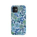 Powder Blue Liberty Florals iPhone 12 Mini Case