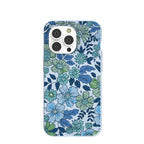 Powder Blue Liberty Florals iPhone 14 Pro Case