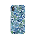 Powder Blue Liberty Florals iPhone X Case