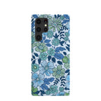 Powder Blue Liberty Florals Samsung Galaxy S22 Ultra Case