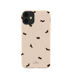 Seashell Lil Dachshunds iPhone 11 Case