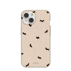 Seashell Lil Dachshunds iPhone 14 Case