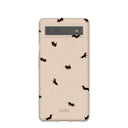 Coque Google Pixel 6a à motif de petits teckels