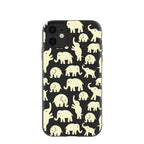 Black Little Elephants iPhone 11 Case