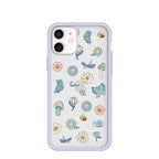 Clear Little Friends iPhone 12 Mini Case With Lavender Ridge