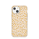 Seashell Little Yellow Flowers iPhone 13 Mini Case