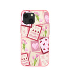 Bubblegum Pink Love Letters iPhone 13 Mini Case