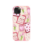 Bubblegum Pink Love Letters iPhone 13 Case
