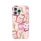 Bubblegum Pink Love Letters iPhone 14 Pro Max Case