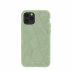 Sage Green Lushy Leaves iPhone 11 Pro Case