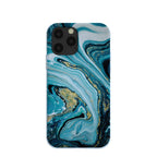 Powder Blue Marble iPhone 11 Pro Case