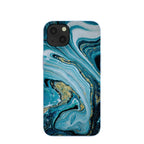 Powder Blue Marble iPhone 13 Case