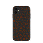 Black Midnight Leopard iPhone 11 Case