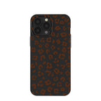 Black Midnight Leopard iPhone 13 Pro Max Case