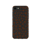 Black Midnight Leopard iPhone 6/6s/7/8/SE Case