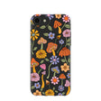 Coque Champignons de minuit noirs pour iPhone 6/6s/7/8/SE