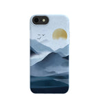 Powder Blue Misty Mountains iPhone 6/6s/7/8/SE Case