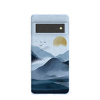 Powder Blue Misty Mountains Google Pixel 6 Pro Case