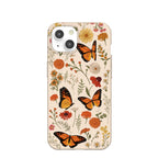 Seashell Monarch Butterfly iPhone 13 Case