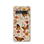 Seashell Monarch Butterfly Google Pixel 7 Case