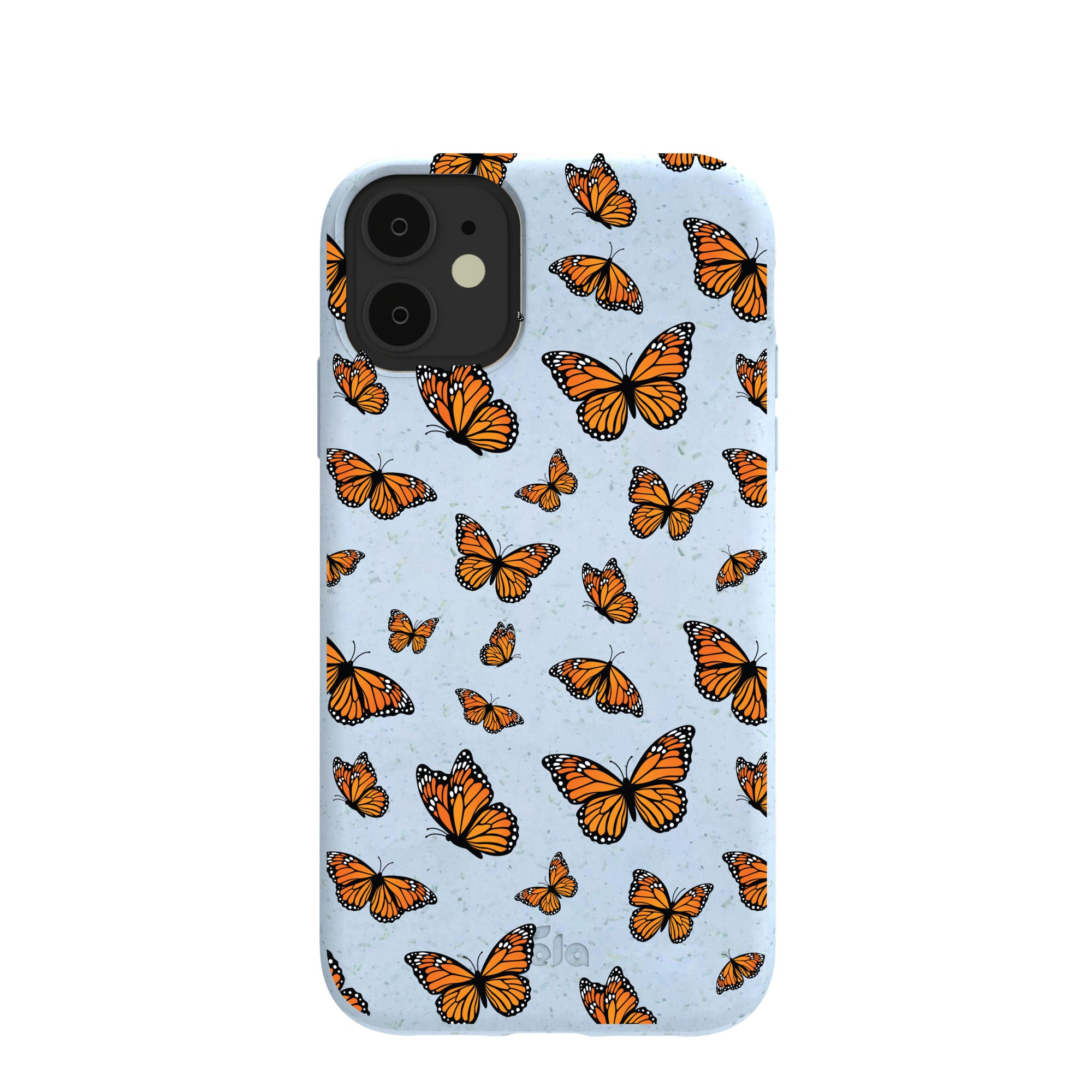 Powder Blue Monarchs In Flight Iphone 11 Case Pela Case 9063