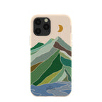 Seashell Mountain Sketch iPhone 11 Pro Case
