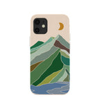 Seashell Mountain Sketch iPhone 12 Mini Case