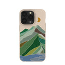 Coque iPhone 13 Pro Motif coquillages et montagnes