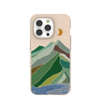 Seashell Mountain Sketch iPhone 14 Pro Case