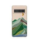 Coque Google Pixel 7 Pro Motif coquillages et montagnes