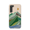 Coque pour Samsung Galaxy S23+(Plus) Motif coquillages et montagnes