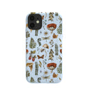 Powder Blue Nature walks iPhone 11 Case