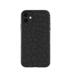 Black Night Leopard iPhone 11 Case