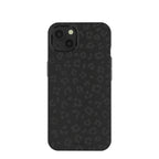 Black Night Leopard iPhone 13 Case