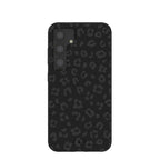 Black Night Leopard Samsung Galaxy S24 Case