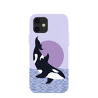 Lavender Orca iPhone 12/ iPhone 12 Pro Case