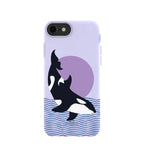 Lavender Orca iPhone 6/6s/7/8/SE Case