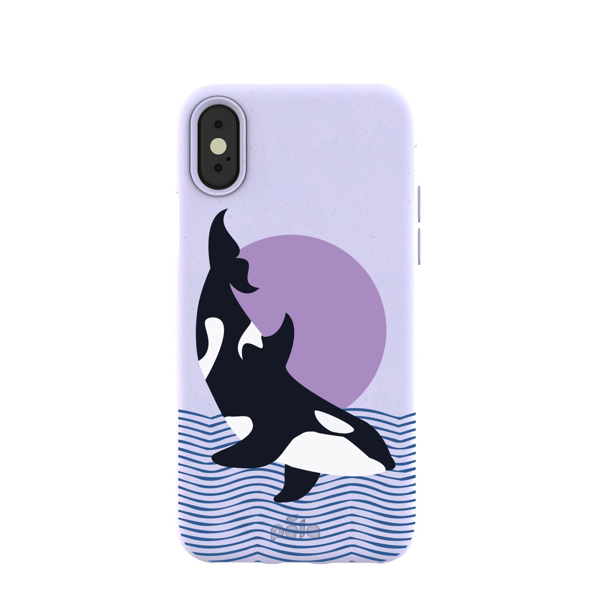 Lavender Orca iPhone X Case Pela Case