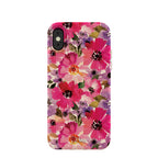 Seashell Painted Petals iPhone X Case