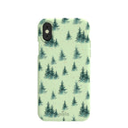 Sage Green Pine Season iPhone X Case